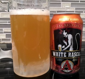 White Rascal Belgian Style Wheat by Avery Brewing Co.